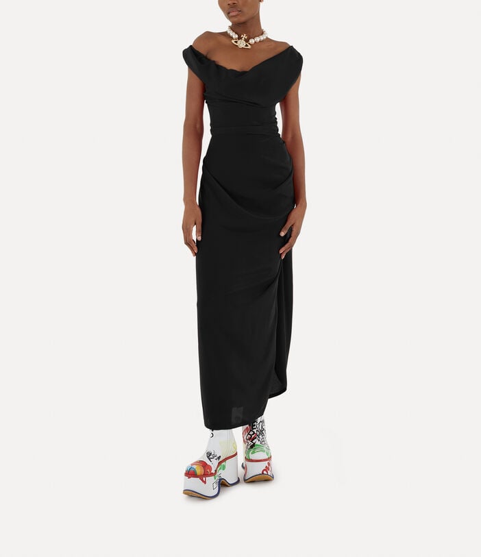 Vivienne Westwood LONG GINNIE PENCIL DRESS